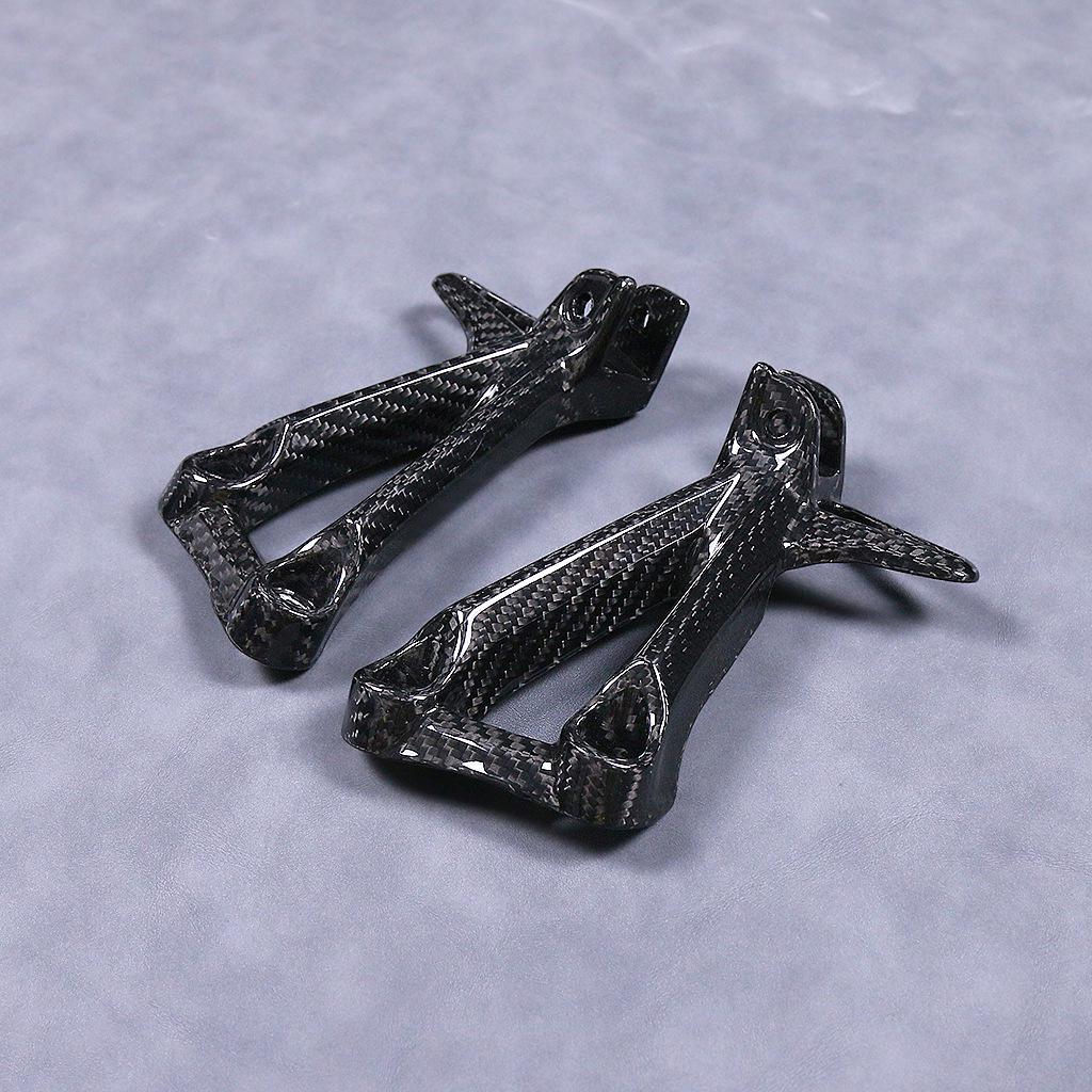 Yamaha MT-10 FZ-10 Carbon Fiber Rear Heel Plate Footrest