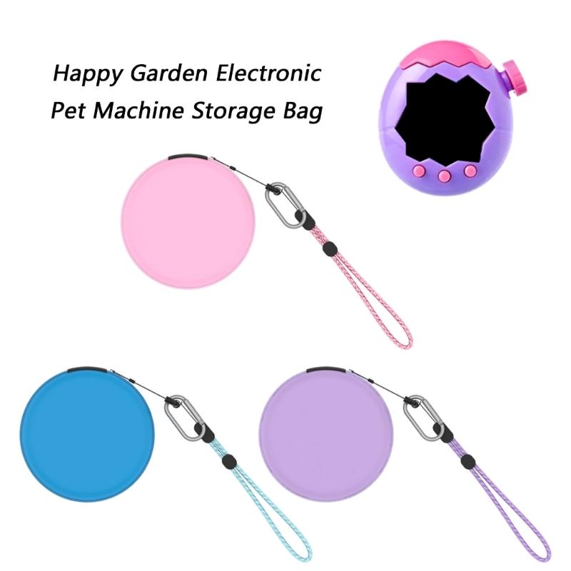 Scratchproof Storage Case for Paradise Game Machine Organizers Pouch with Mesh Pocket Shockproof Carrying Case