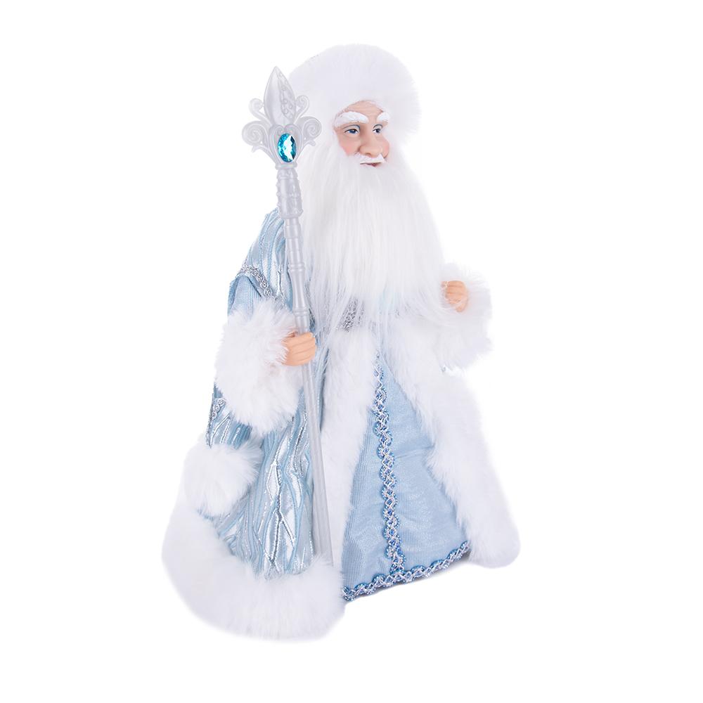 Ice Blue St. Nicholas Plush Ornament