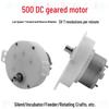 5V 7RPM 500 DC Geared Motor for Incubators, Pet Feeders, Fan Oscillation, and Crafts