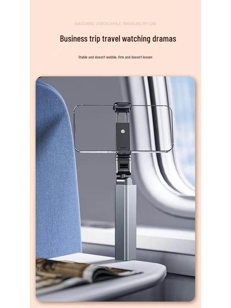 He Wei Universal 360° Travel Phone Holder for Airplane, Train, and Desktop