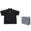 Balenciaga x adidas T-Shirt Oversized 'Black' Men's 739101TNVA68482