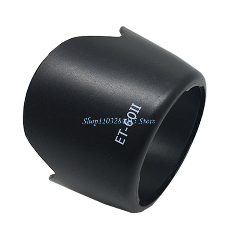R6FF ET-60II Lens Hood 55mm ET60II Lens Cover Cap Suitable for 55-250MM 75-300MMIIIUSM 90-300MMIIIUSM Lens