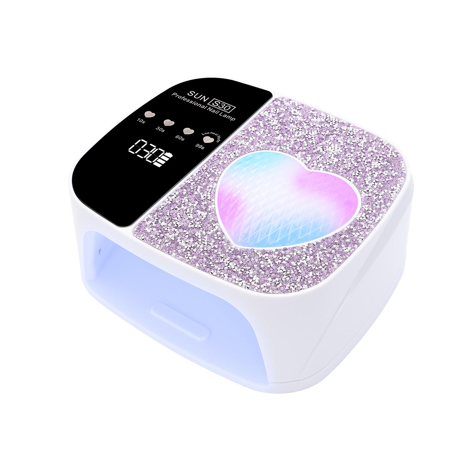 Wireless Smart Sensor Nail Lamp - High Power Gel Curing & Quick Drying LED Lamp белый