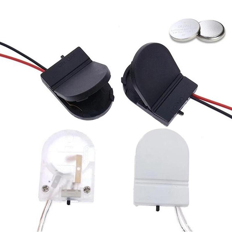 5 pezzi Custodia per batteria a bottone a bottone Cr2032 a slot singolo, custodia da 3 V
