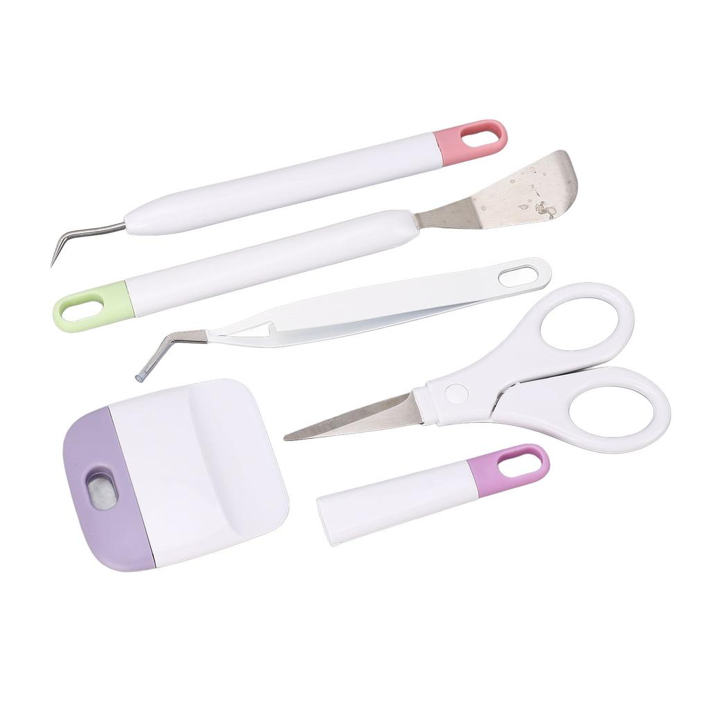 5 Pcs Vinyl Weeding Tool Set Weeder Tweezers Scraper Spatula Scissor DIY Craft Vinyl Tools Kit