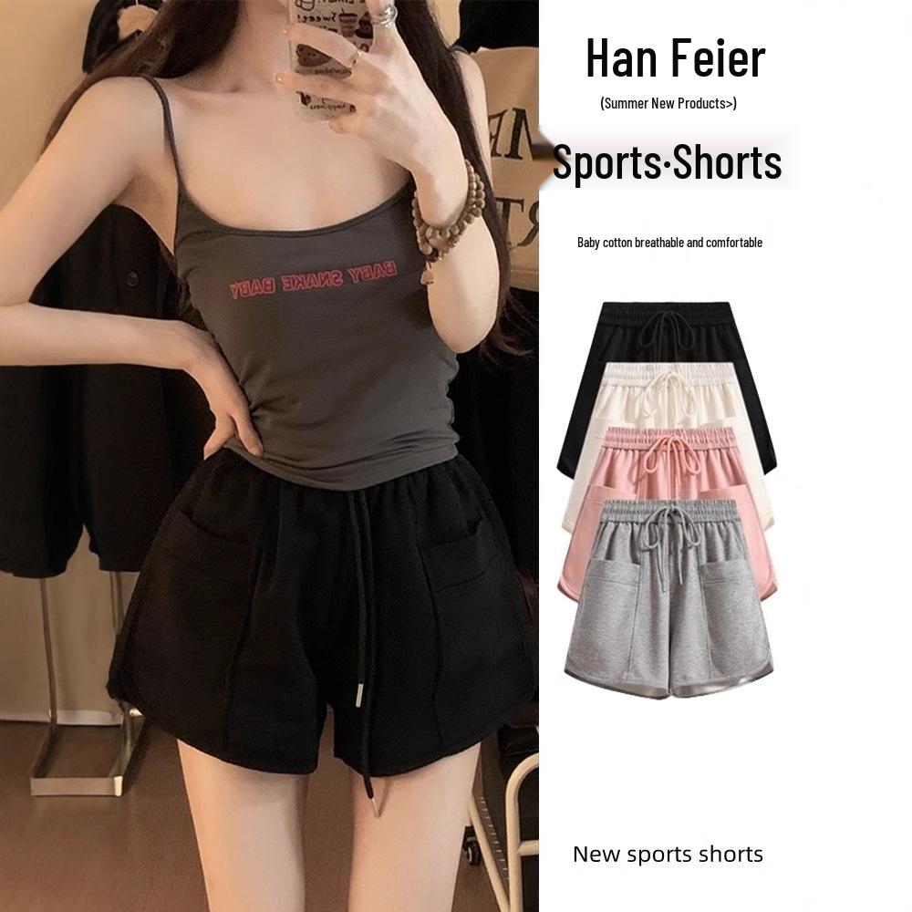 

2025 Summer A-line High Waist Slimming Hot Pants for Women S [37.5-45 kg]