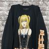 [USED] Rare Death Note Long Sleeve T-Shirt Misa Misa Amane Anime L