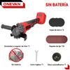 ONEVAN 125MM Brushless Electric Angle Grinder 2in1 Polishing  M14 Cutter Metal Wood Power Tool For Makita 18V Battery Pin
