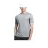 Jordan Dri-Fit Solid Quick-Dry Crew Neck Short Sleeve T-Shirt Men Tops Gray 743037-063
