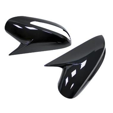 Car Rearview Side Mirror Cover Wing Cap Fit For Hyundai Sonata DN8 2011-2014 Exterior Rear View Case Trim Shell Carbon Fiber