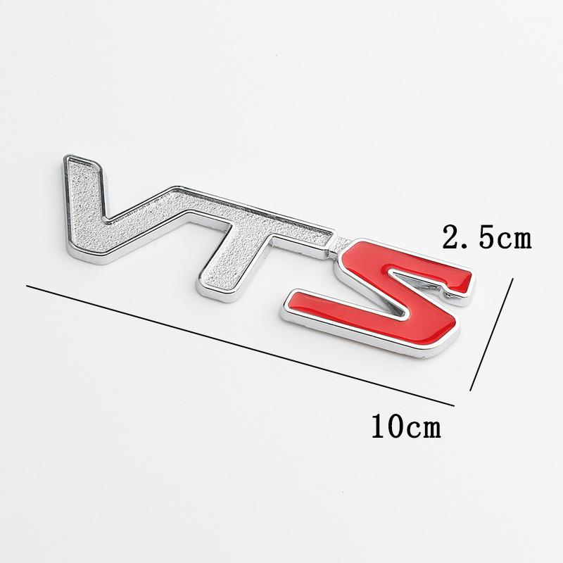 Autocollant pour Voiture Sportive Modifiée Citroen C5/C2/C4 VTS: Logo Carrosserie & Emblème d'Aile