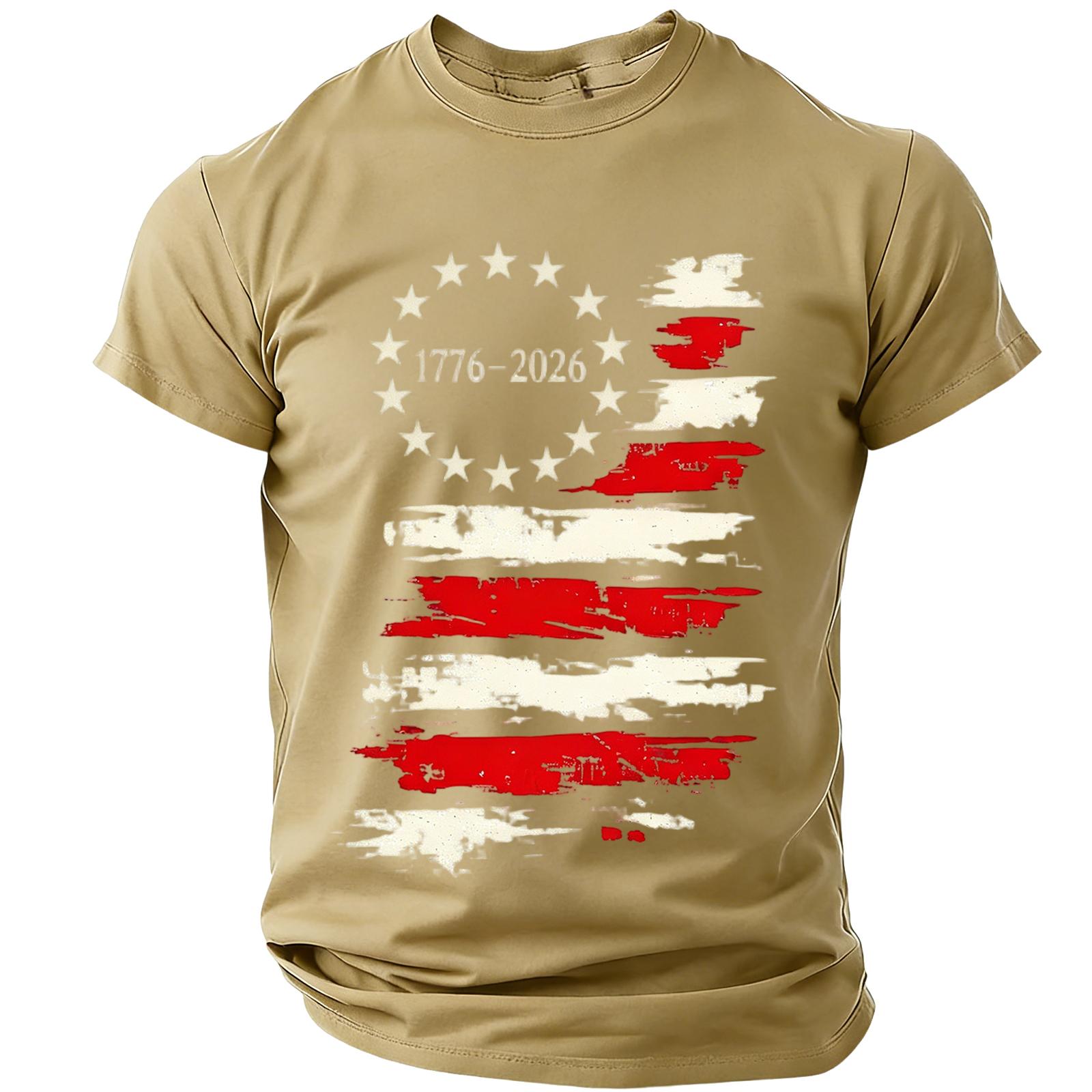 

250 Anniversary Usa Shirt Mens Shirt Usa 250Th Anniversary Shirt 250 Years America Shirt Tshirt M хакі