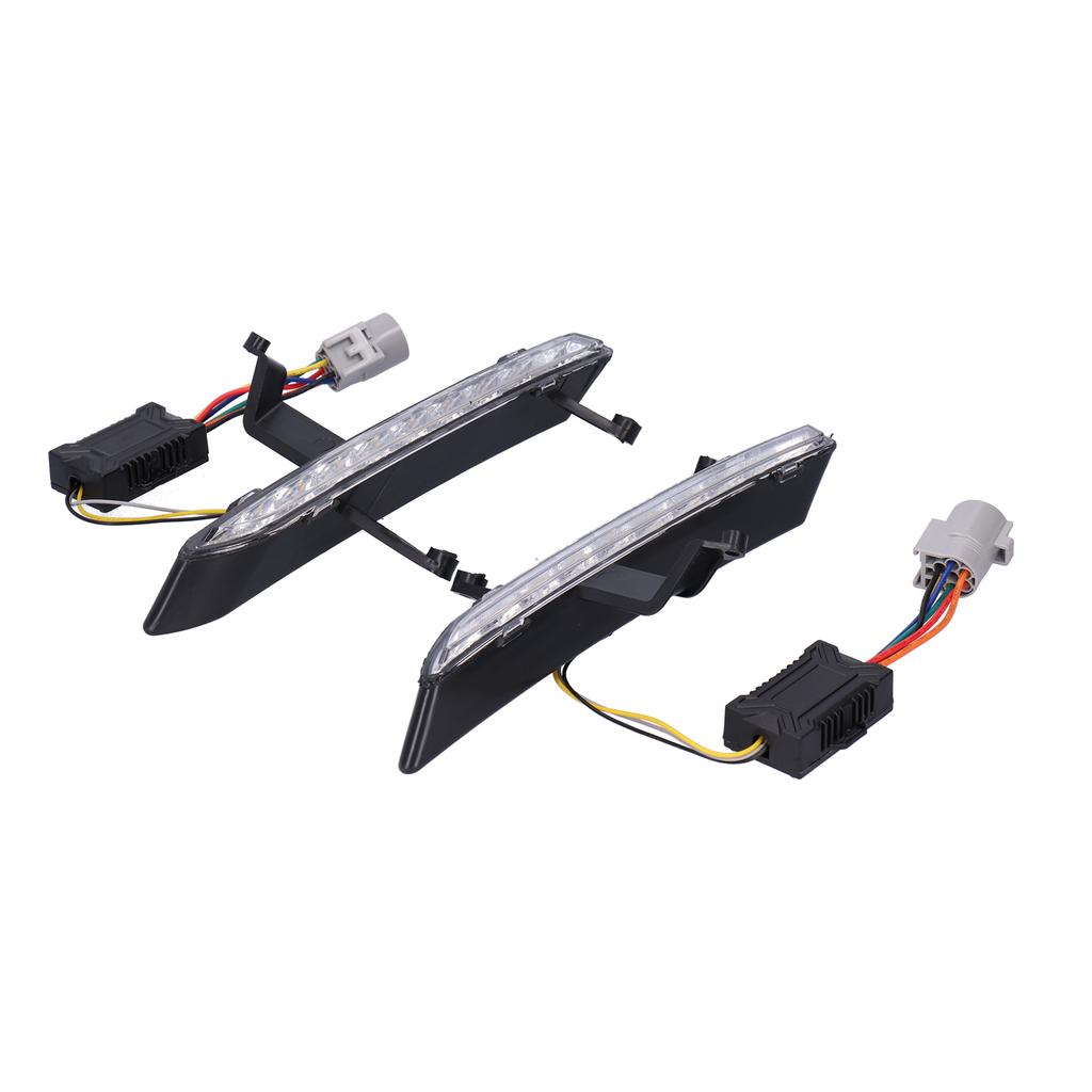 LED DRL Varselljus Dynamisk Rinnande Dimljus Körsignal Lampa Passar för Mazda CX 30 2020 2021