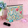 1pc Nurse Survival Kit Makeup Bag Dual-Sided Printed Healthcare Professional Cosmetic Bag with Zipper Portable Travel Organizer