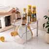 Multi-Layer Pull-Out Kitchen Storage Rack for Seasoning and Cabinet Organization