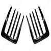 For Golf 7 MK7 VII GTI GTD Front Bumper Canard Flare Mods Fin Splitter Wind Knife 2012-2017 Clubsport Custom Body Kit Black New