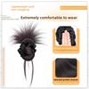 Synthetic Bun Head Wig with Hair Tie Wig Hair Clip New Hairpiece  Hair Accessories
