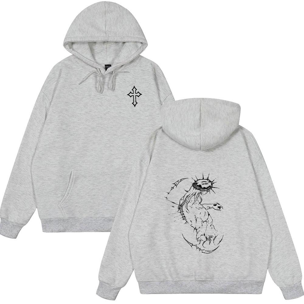 2025 Vintage Jesus Christian Bible Verse Tops Men's Women Streetwear Fashion Casual Hoody Oversized Couple Style Winter Clothing