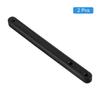 Uxcell Drawer Slide Set of 2 180mm Plastic Drawer Rail for Cabinet Drawer Bedside Table Wardrobe Dresser Side Mount Grooved Guide Rail - (Black)