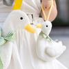 Plush Duck Coin Purse Ins Style Cartoon Animal Female Bag Gift For Children Large Portable Capacity Shopping Cases