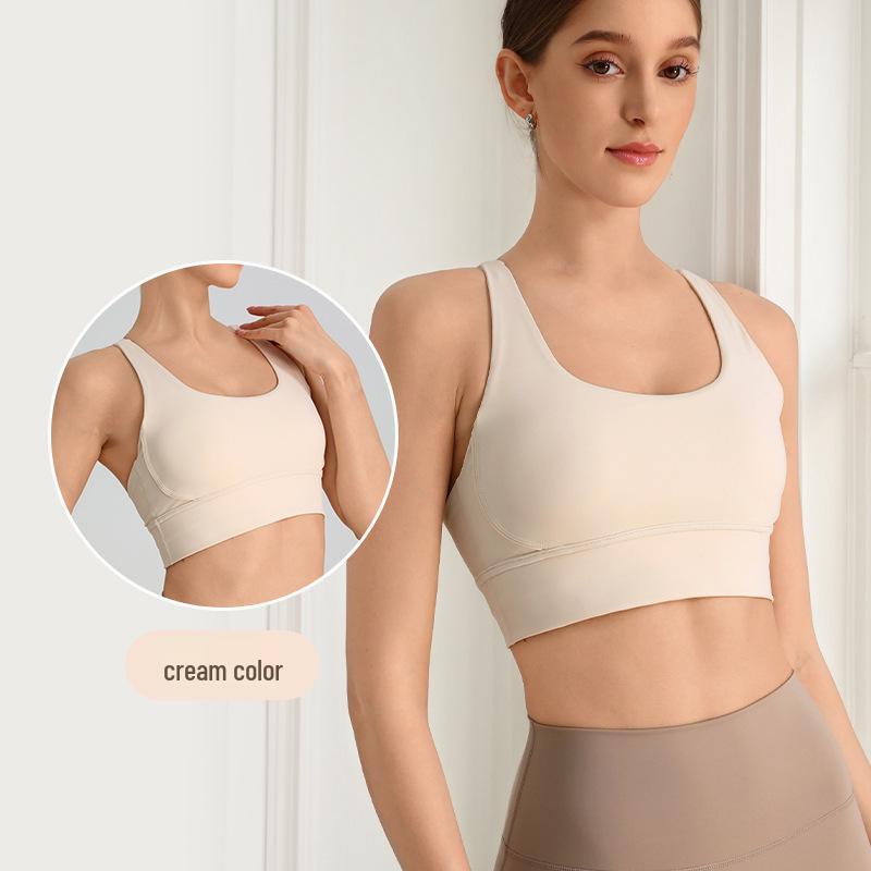 Women s Shockproof Cross Back Sports Bra - High Intensity Running & Yoga Quick Dry Top XL