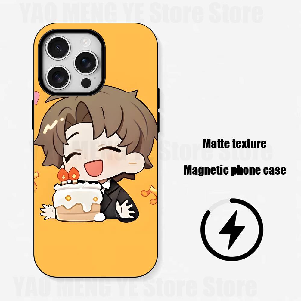 

Beyond the World Baiyuan Matte Magnetic For Case For iPhone 17,16,15,14,13,12,11 Pro Plus Mini Max Frosted Cover iPhone13PRO