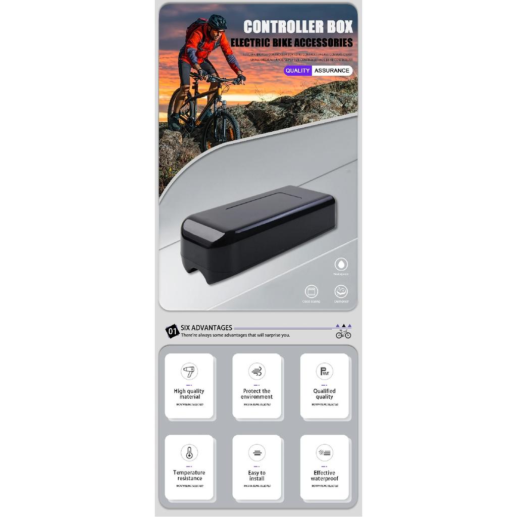 EBike Controller Box Electric Bicycle Controller Case Small/Big/Large/Extra Large Four Size for Electric Bike Conversion Kit