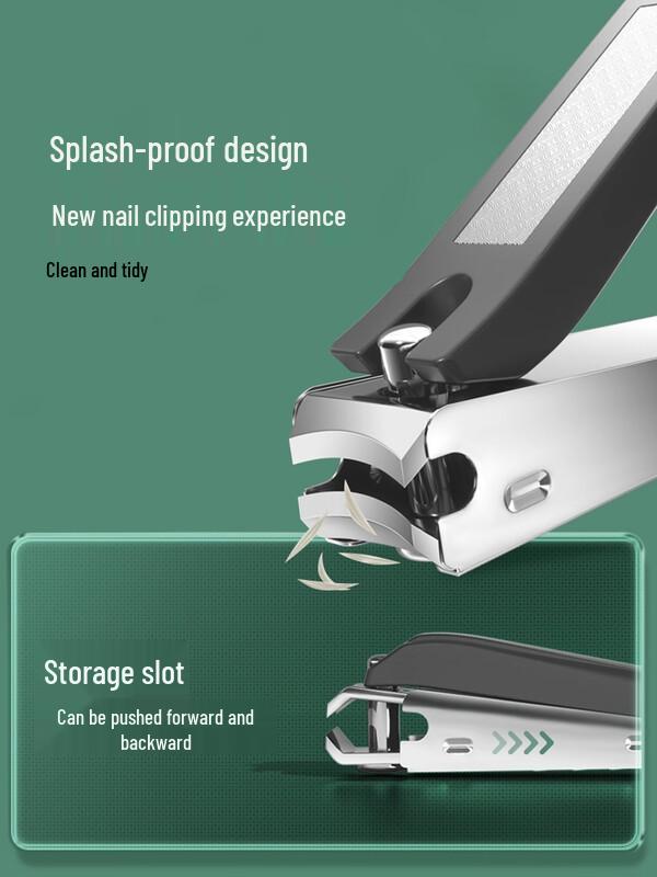 SEESOO Premium Traveler 3-Piece Nail Clipper Set