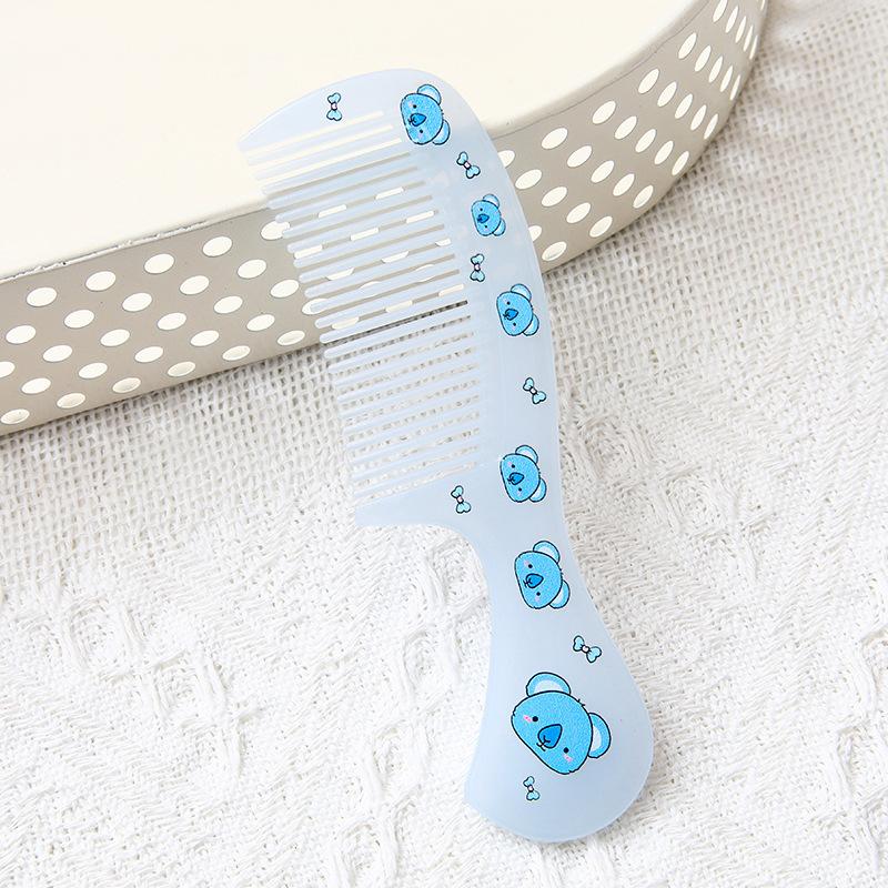 Cartoon Plastic Comb Cute Children's Small Comb Student Dormitory Hair Comb Home Portable Women's Hair Comb