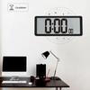 Multi-Functional Big Screen Number Digital Alarm Clock Square Wall Clock Series 13.8inch Large Digital Jumbo Electronic Clock