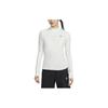 ACG Series Goat Rocks Dri-FIT ADV Solid Color Half High Neck Casual Sun Protection Quick Dry Long Sleeve T-Shirt Women Tops FN1964-121