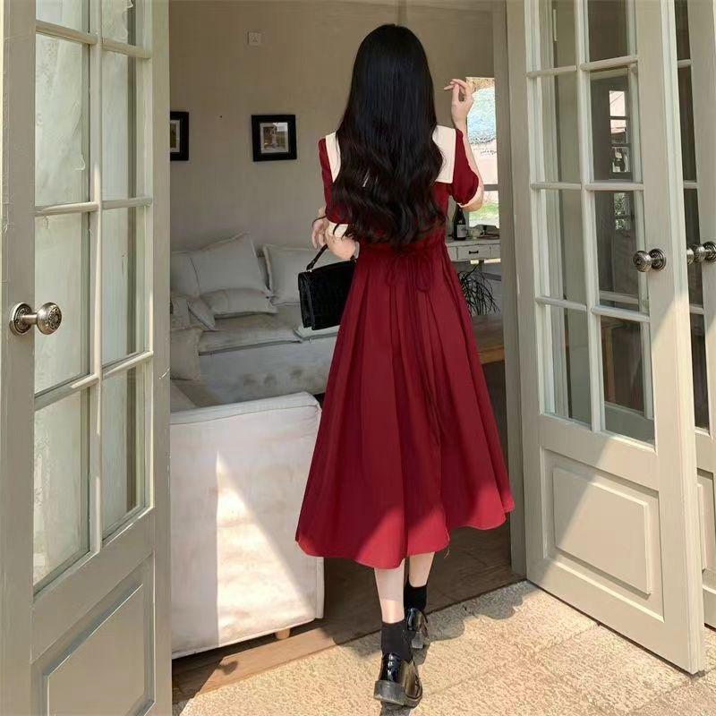 2026 Summer Hepburn Style Plus Size A-line Dress: Versatile, Fashionable, Age-Defying Women's Skirt