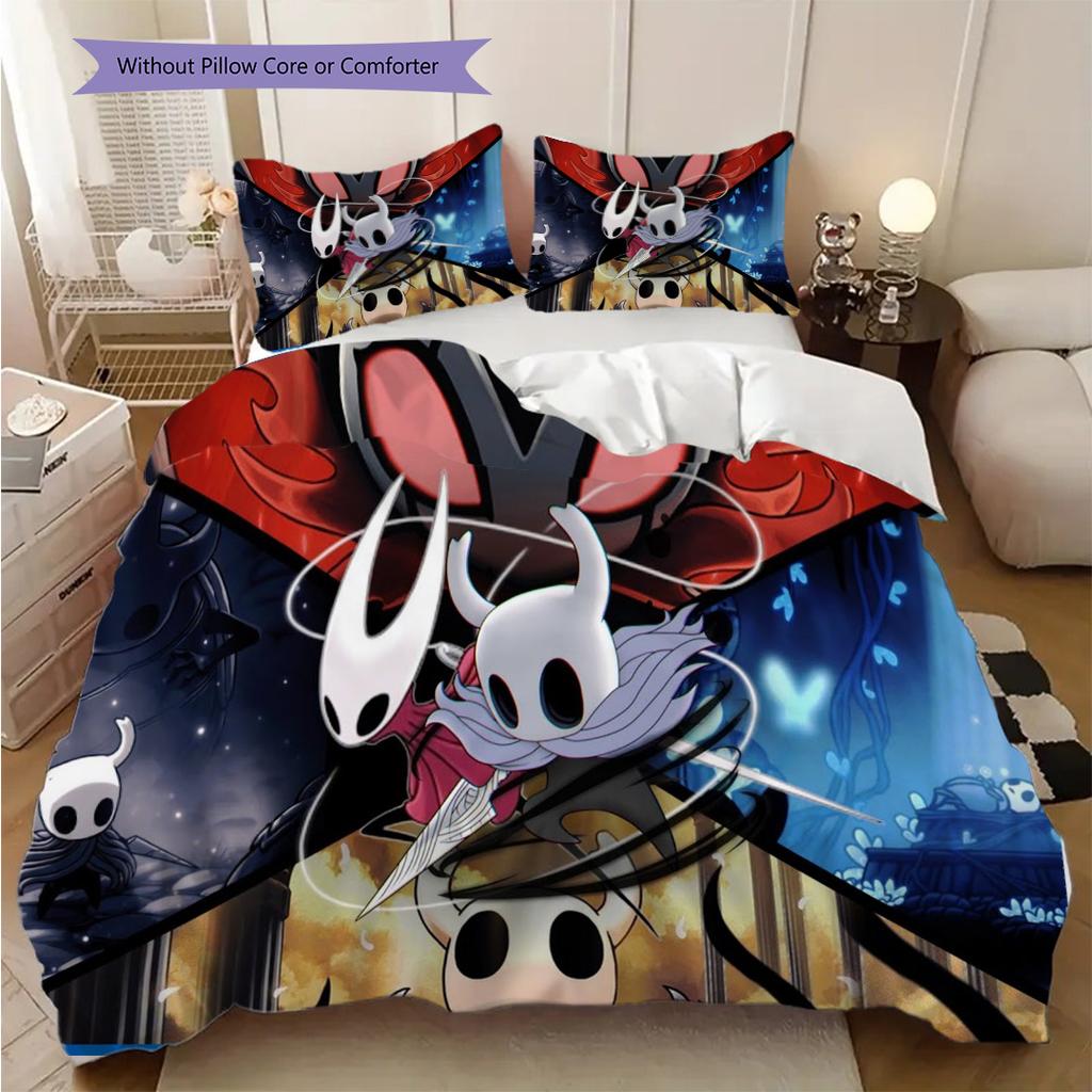 Hollow Knight Shadows Rise Bedding 1 Duvet Cover 2 Pillowcase Without Core Christmas Birthday Gift Duvet Cover And Pillowcase
