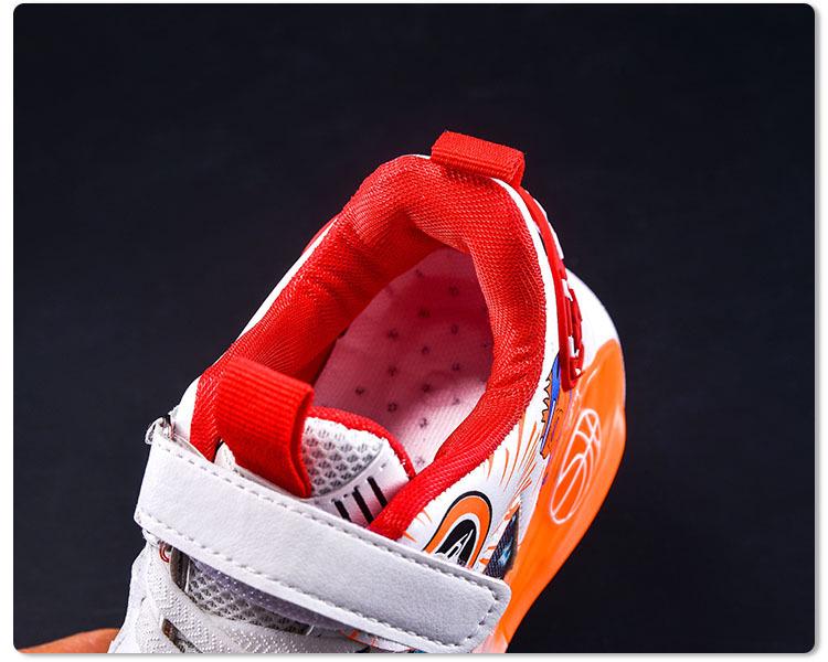 LED Cartoon Mesh Sportschuhe für Kleinkinder & Jungen - Atmungsaktive Leuchtende Sneaker für Frühling & Herbst