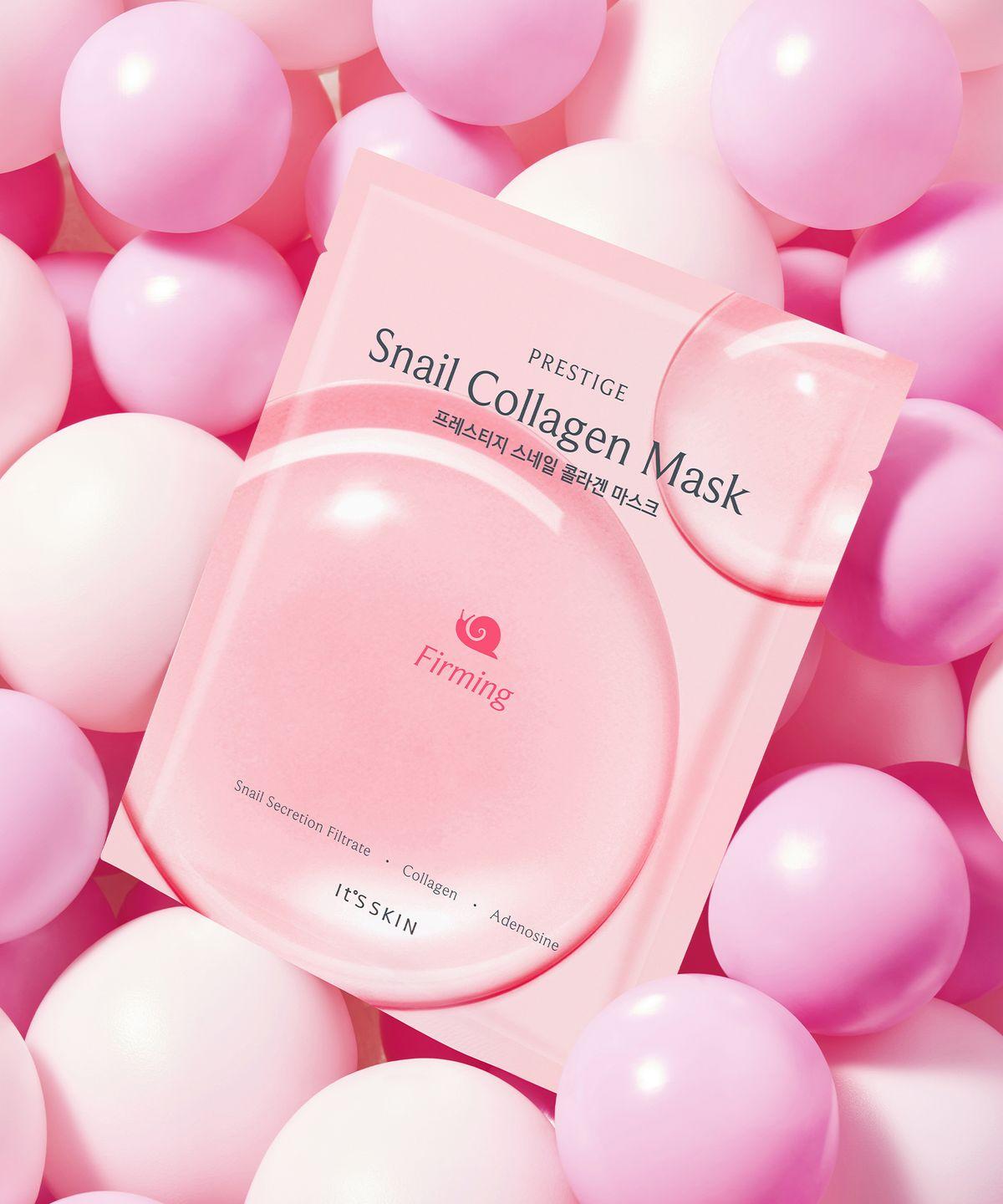 [10 Sheets] Prestige Snail Collagen Mask