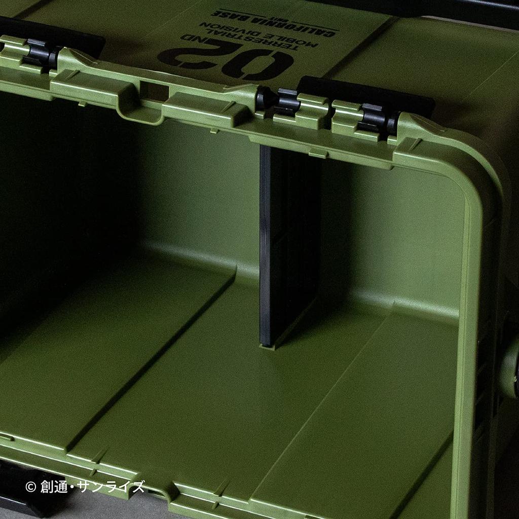 Plex Mobile Suit Gundam Toolbox 17L Zeon Principality Model Zaku Light Green