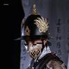 Mountain Pattern Hanfu Armor Mask - Feiyu Suit Jin Yi Wei Imitation Metal Mask Qi Lei De Zhu