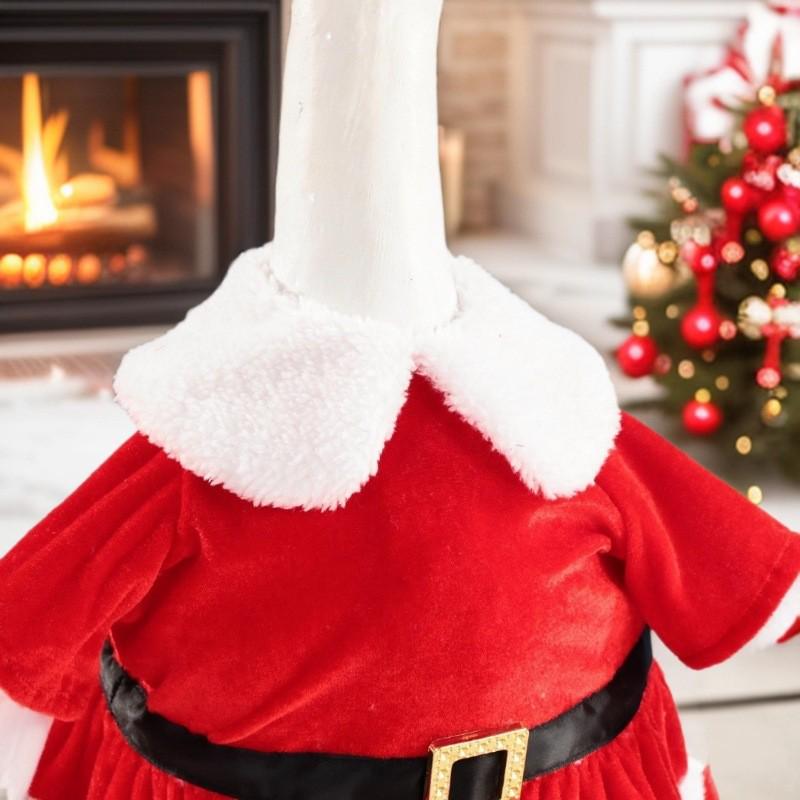 Classic Christmas Porch Goose Decoration Dress-up Shirt