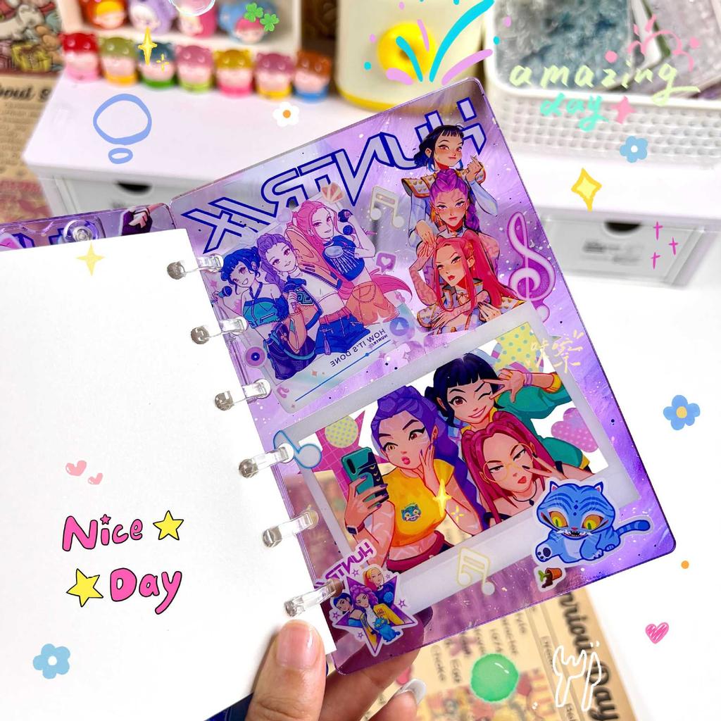 Kpop Demon Hunter Notebook Huntrix Party Favors Demon Hunter K Pop Birthday Gifts Stationery Accessories Diary Notebook