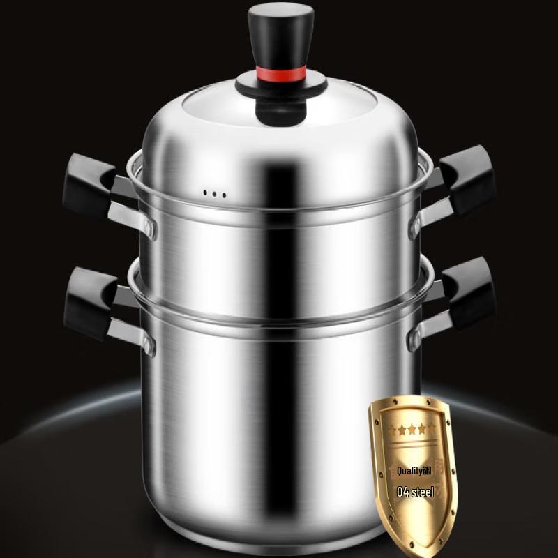 ZISIZ Stainless Steel Steamer Pot Set