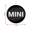 4 stk 56MM Bilhjul Senter Navkapsel Logo Klistremerker Felgdeksel Emblem Dekal For MINI Cooper One JCW Clubman Countryman R55 R56 F55 F56 R57 R58 R59