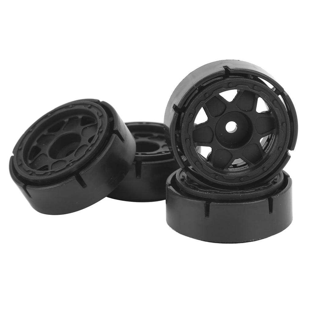 4 Buc pentru Butuci Roți SCX24 34x14mm Plastic Rezistent la Uzură Greutate Ușoară Stabil Instalare Ușoară RC