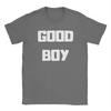 Camisetas Unisexes Good Boy 100% Algodón Ropa Vintage Manga Corta Cuello Redondo Camisetas Regalo de Cumpleaños Camiseta