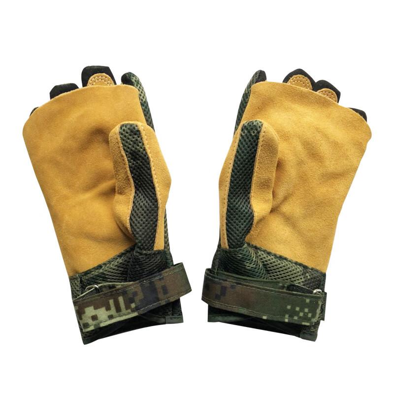 

Double-Layer Cowhide Rappelling Gloves