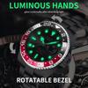 LIGE Men's Green Waterproof Quartz Calendar Sports Wristwatch