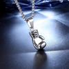 Men's Domineering Personalized Boxer Gloves Pendant Necklace - Stainless Steel Fitness Jewelry