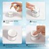 15ML Airless Empty Pump Jar Cream Bottle Portable Size  Leak-proof Empty Airless Moisturizer Face Cream Dispenser for Travel