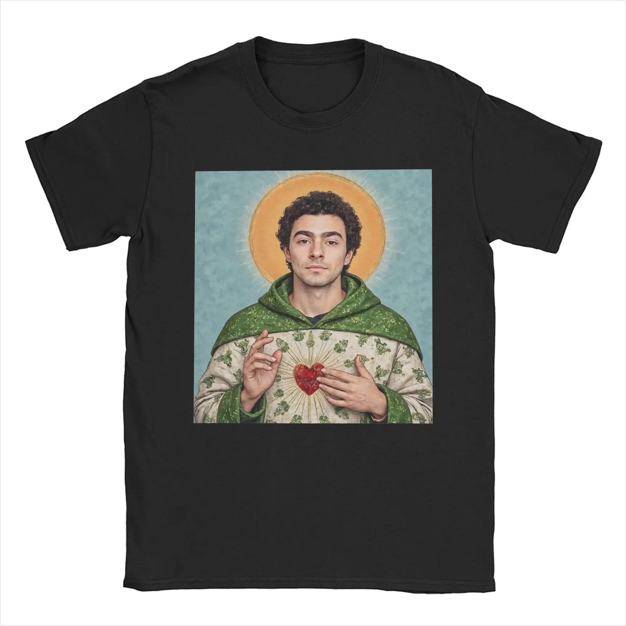 

Saint Luigied T-Shirts Men Awesome Cotton Tees Crew Neck Short Sleeve T Shirt Summer Clothes Roupas Esportivas Masculinas#Color XXXXXL чёрный