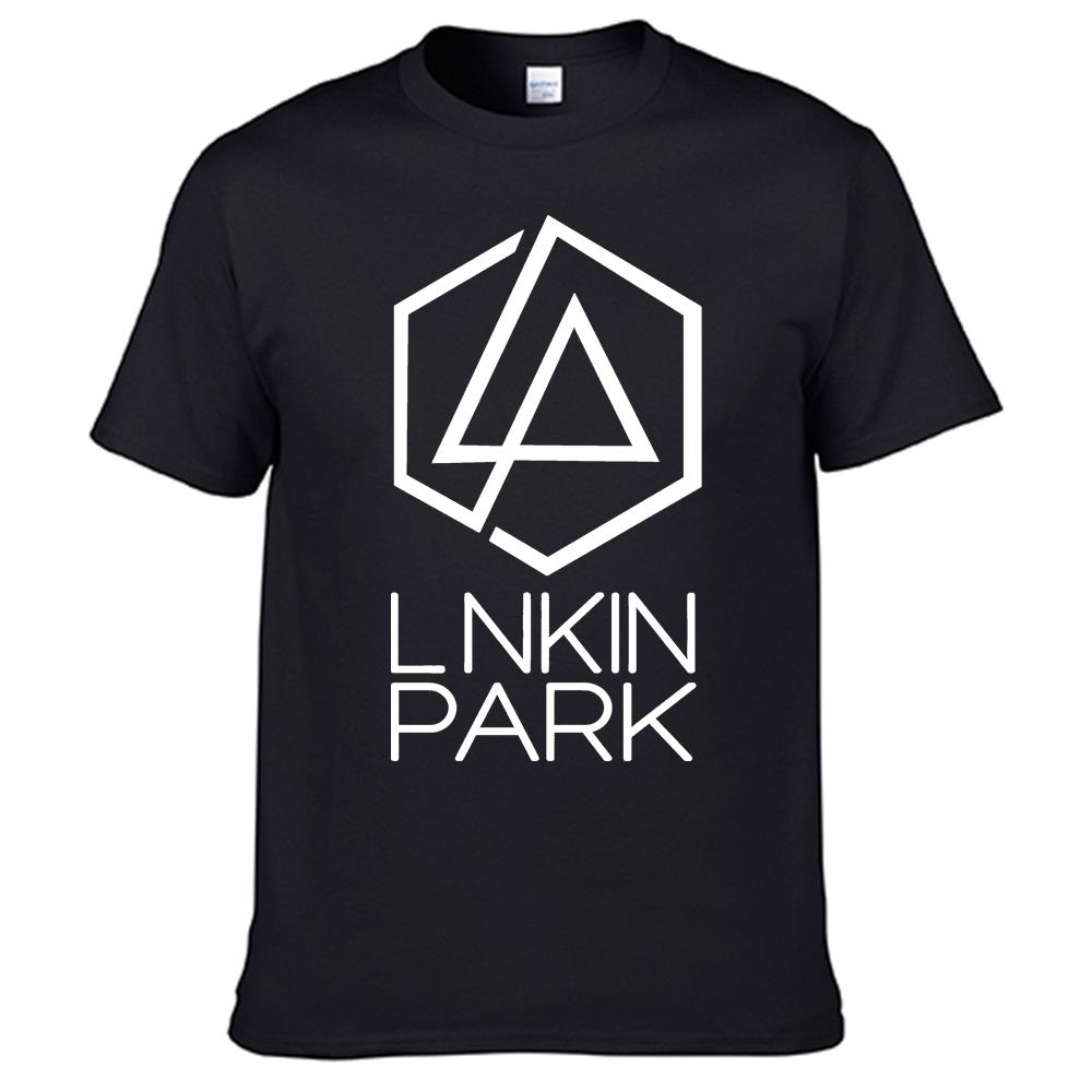 2026 Hot New Linkin Park Band Printed Graphic T-shirt Men's Short Sleeve T-shirt High Quality Women's Clothing Street Wear Casual Loose Tee Top